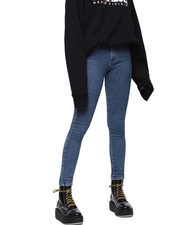 Diesel Slandy 085AI Damen Jeans Slim Straight