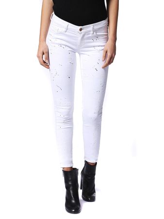 Diesel Slandy 0682J Damen Jeans Slim Straight