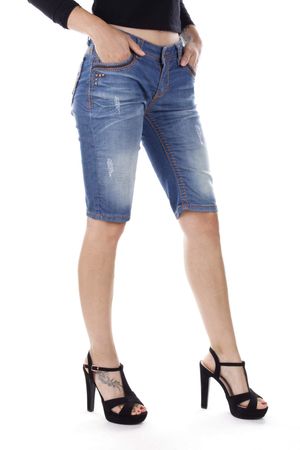 Cipo & Baxx Damen Bermuda Shorts WK144