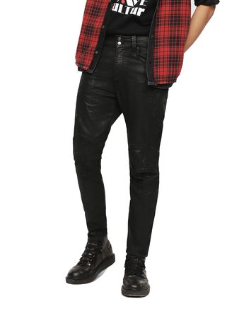 Diesel Blanck 0671E Herren Jeans Hose Slim Skinny