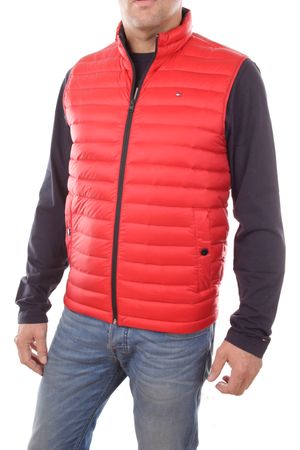 Tommy Hilfiger LW PACKABLE DOWN VEST Herren Daunen Leightweight Weste Rot
