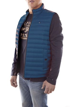 Tommy Hilfiger LW PACKABLE DOWN VEST Herren Daunen Leightweight Weste Blau
