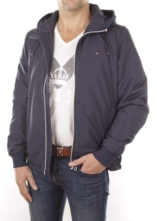 Tommy Hilfiger ZAKE HDD JACKET Herren Daunenjacke Dunkelblau
