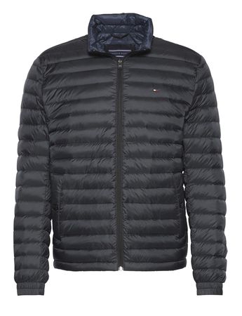 Tommy Hilfiger PACKABLE DOWN BOMBER-B Herren Daunen Jacke Schwarz