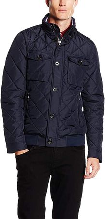 Tommy Hilfiger ES-QUILTED BOMBER-B Herren Jacke Dunkelblau