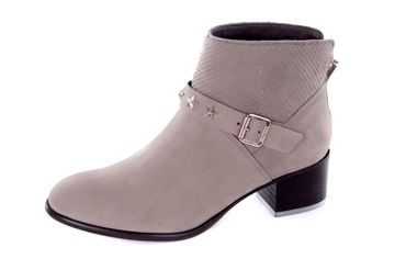 Tommy Hilfiger Damen Ancle Boots Stiefeletten Grau #38