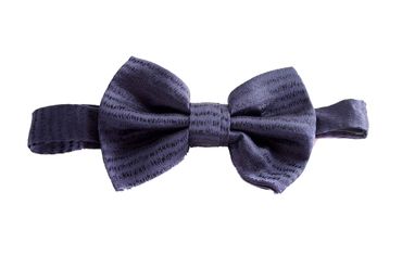 Emporio Armani Herren Fliege 100% Seide Blu Navy #38