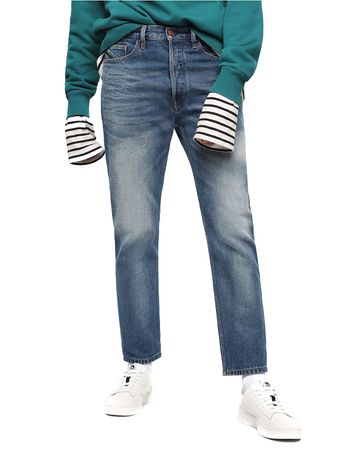 Diesel Aygle 0076Y Herren Jeans Hose Tapered