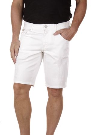 Armani Exchange Herren Bermuda Jeans Weiß