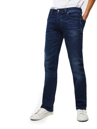 Diesel Herren Larkee C870F Jeans Hose Regular Straight
