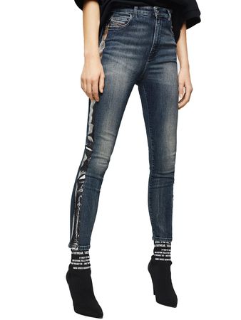 Diesel Babhila-High-SP 069HN Damen Jeans Skinny Slim