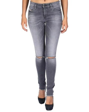 Diesel Damen Skinzee R75F6 Jeans Hose Skinny