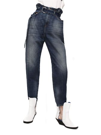 Diesel D-Vizons 089AR Damen Paperbag Jeans Straight