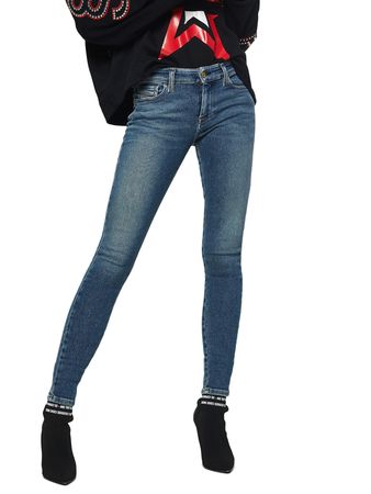 Diesel Slandy 083AL Damen Jeans Slim Straight