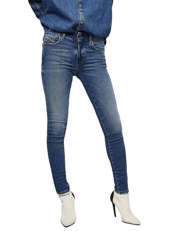 Diesel Slandy 083AN Damen Jeans Slim Straight