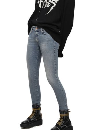 Diesel Slandy 084UY Damen Jeans Slim Straight