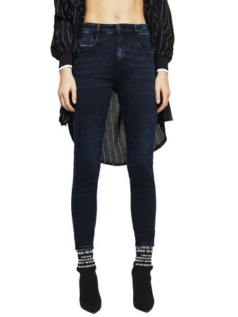 Diesel Slandy-High 082AU Damen Jeans Slim Straight