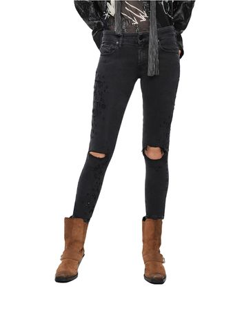 Diesel Slandy-Low 085AW Damen Jeans Slim Straight