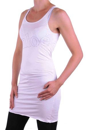 Chloe Damen Kleid Abitino Elasthan Creme u. Flieder Gr. 34; 42