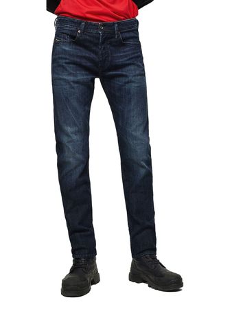 Diesel Buster 0095W Herren Jeans Hose Regular Slim Tapered