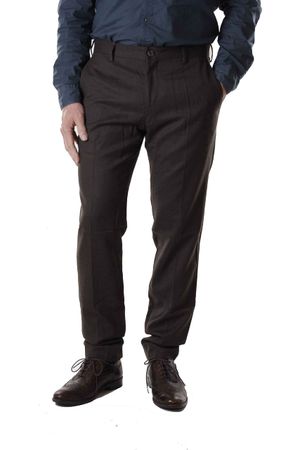 Tommy Hilfiger Herren Hose Pants Wool Blend Solid Pant Braun
