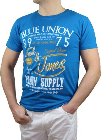 Jack & Jones T-Shirt Shirt Intel schwarz blau S - XL