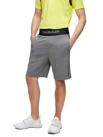 Calvin Klein Herren Sweatshorts Shorts 00GMF9S876-077 Grau