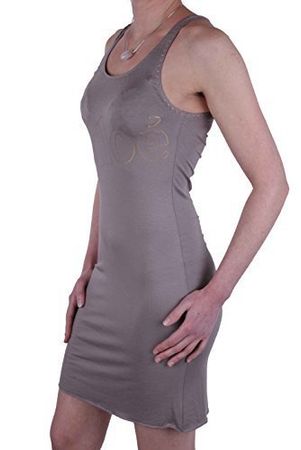 Chloe Damen Kleid Abitino Elasthan Olive Khaki