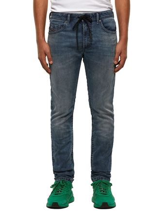 Diesel Thommer 069NZ Herren Jeans Joggjeans Regular Slim Skinny