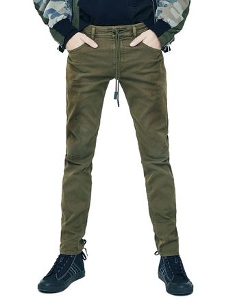 Diesel Thommer CB-NE 069FH Herren Jeans Joggjeans Slim Skinny Khaki