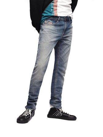 Diesel Thommer 087AY Herren Jeans Hose Regular Slim Skinny