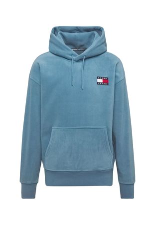 Tommy Jeans Herren TJM POLAR FLEECE BAD Hoody Sweatshirt Vintage Denim