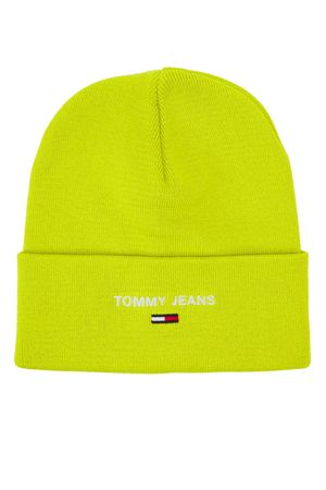 Tommy Jeans TJM SPORT BEANIE NEON Herren Strickmütze Neongelb #TH301