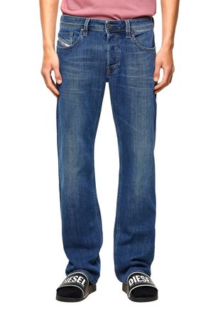 Diesel Herren Larkee 09A80 Jeans Hose Regular Straight