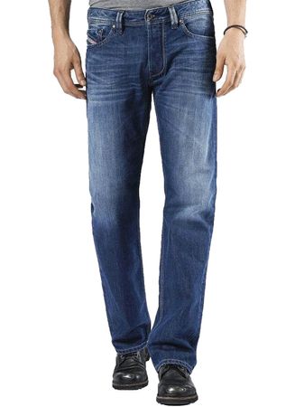 Diesel Herren Larkee 008XR Jeans Hose Regular Tapered