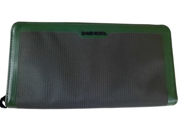 Diesel "ALEGHE 24 ZIP - WALLET" Herren Geldbörse Grün 1022-673