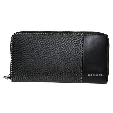 Diesel "Caltrano 24 Zip - Wallet" Herren Geldbörse Schwarz 1022-685