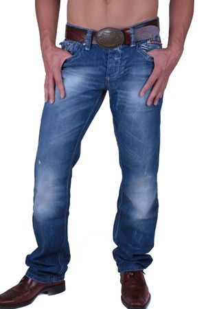 Cipo & Baxx Herren Jeans Hose Denim C-0708