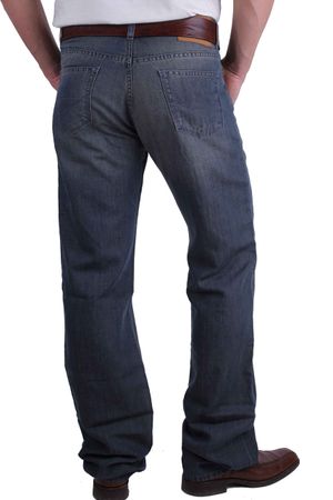 Gian Franco Ferre Herren Jeans Hose Leinen Blau