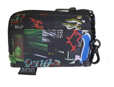 Diesel Schlüsselanhänger "CARTERA DE LLAVES L-ZIPI" Schwarz 1022-777