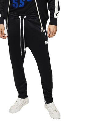 Diesel P-YEGOR-K-PATCH Herren Hose Jogginghose Schwarz