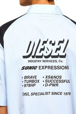 Diesel "S-NEO CAMICIA"  Herren Hemd Hellblau