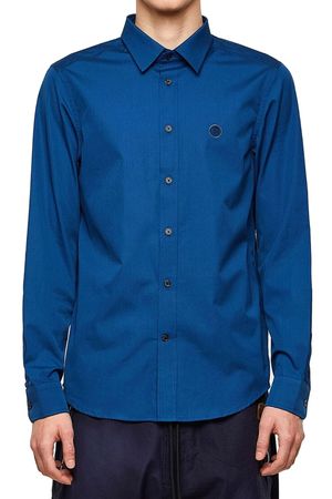 Diesel "S-BILL CAMICIA" Herren Hemd Blau
