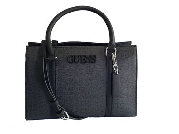 Guess Damen Shopper "Bags Satchel ALASTAIR" Anthrazit #GU627A