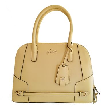 GUESS Damen Tasche Shopper "Larrance Satchel"  Gelb #GU622A