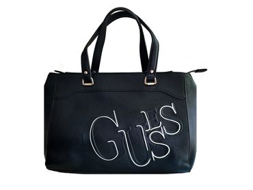 GUESS Damen Tasche Shopper "Abby Satchel"  Schwarz #GU612