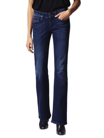 Diesel Lowleeh 0858a Damen Jeans Hose Slim Bootcut