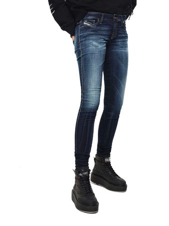 Diesel Gracey-NE  069JX Damen Jeans Hose Joggjeans  Slim Skinny