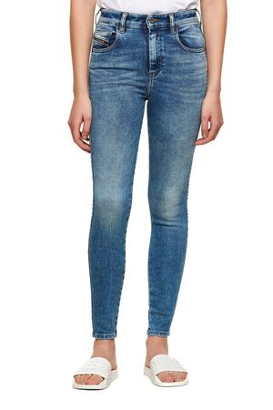 Diesel Slandy-High 009PT Damen Jeans Slim Skinny High Waist