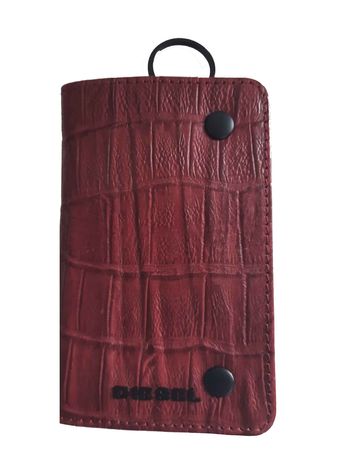 Diesel "D-Key Holder" Schlüsselanhänger Weinrot 0423-803